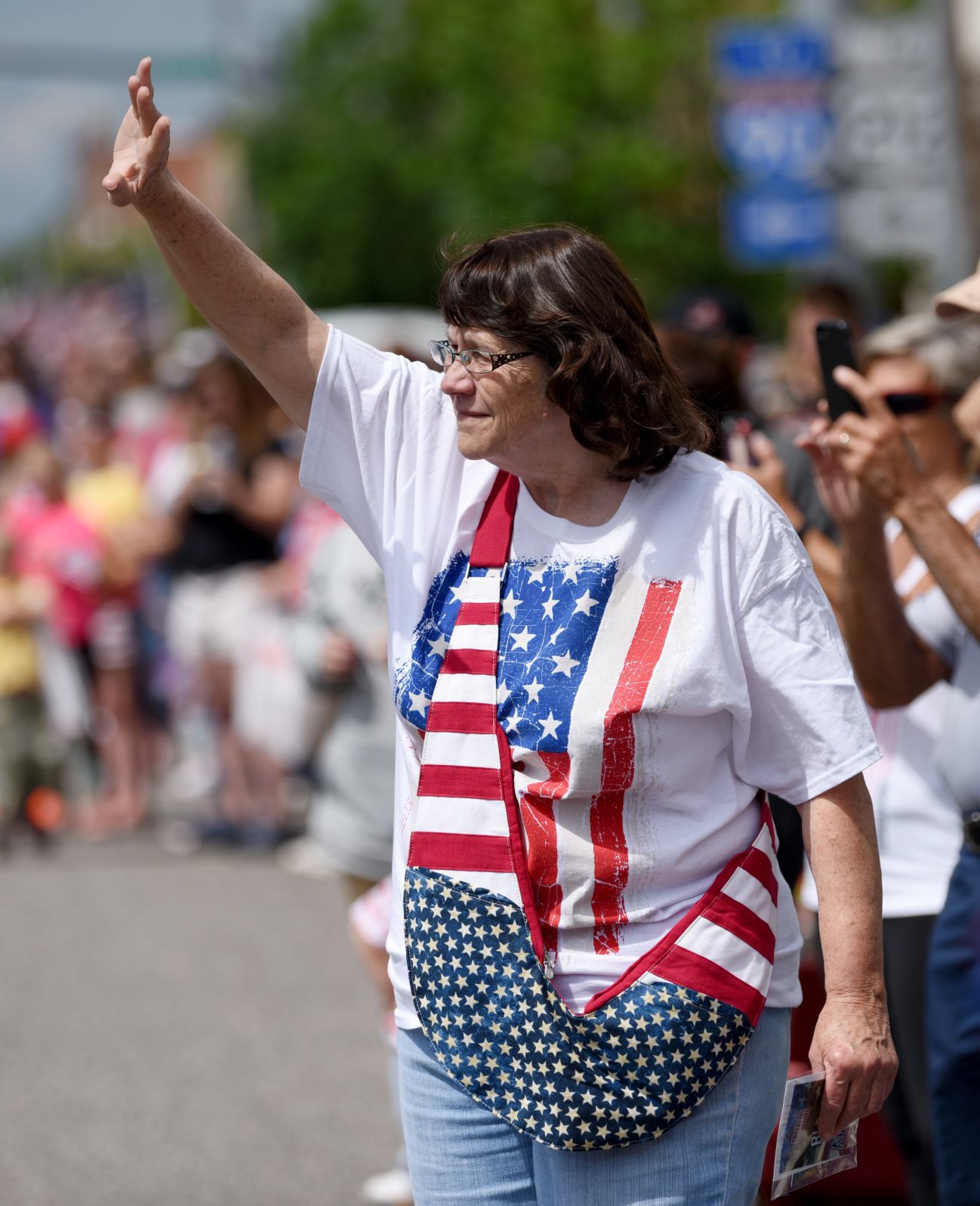 Stars and stripes at Laurel's annual 4th of July Parade